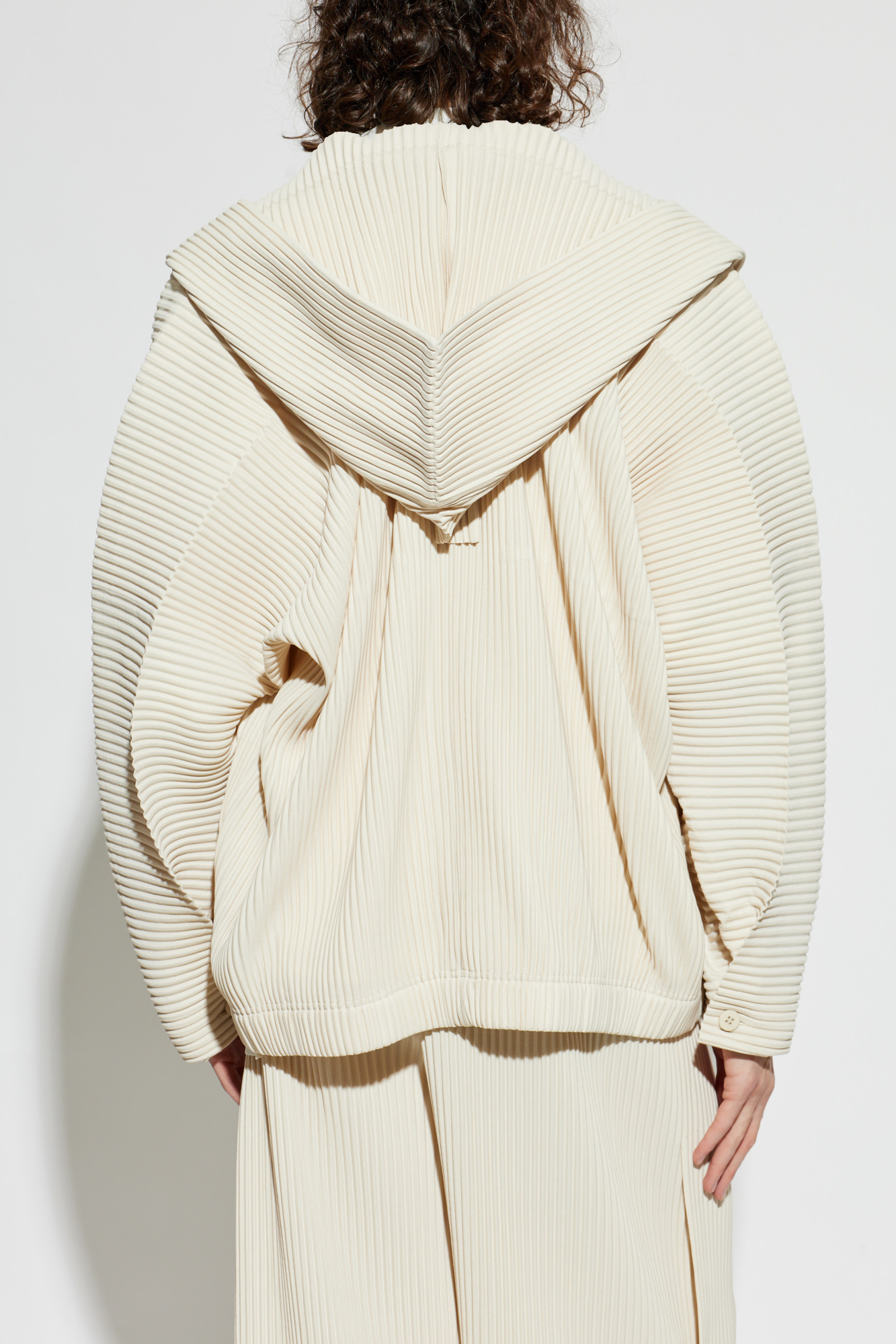 Homme Plissé Issey Miyake Pleated hoodie | Men's | Vitkac